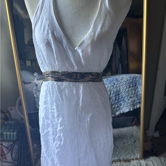 Banana Republic linen and beaded maxi - Picture 5 of 11